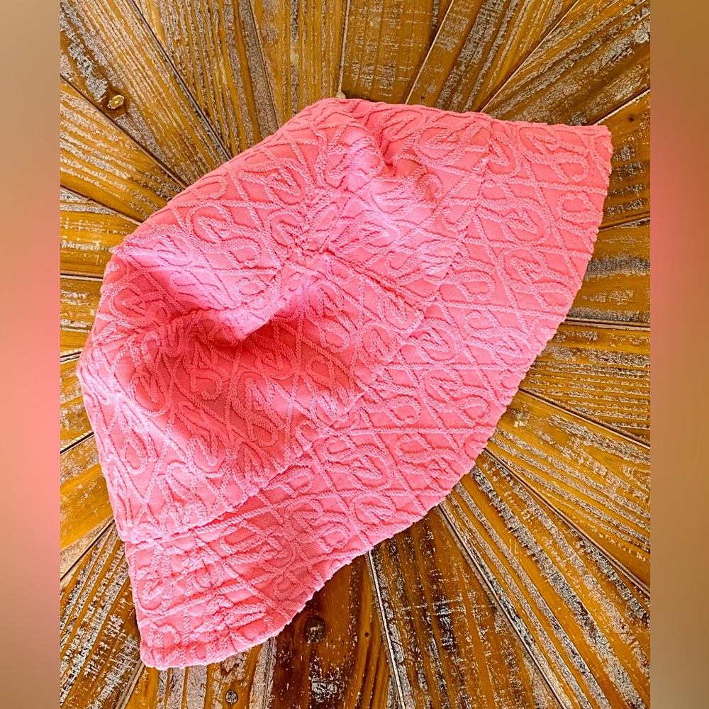 NWT Victoria’s Secret Orange Terry Bucket Hat